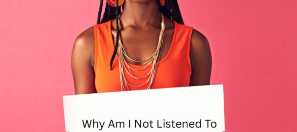 A parent protesting about not being listened to about school support