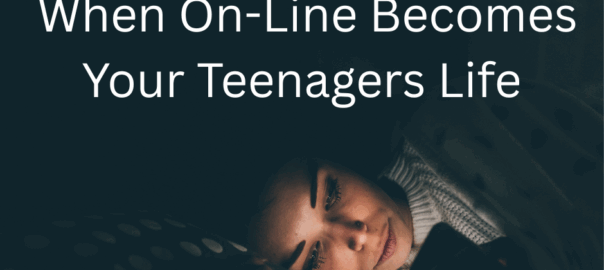 A picture of a teenager considering are teenagers safe online